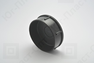 Заглушка D-51мм круглая пластиковая