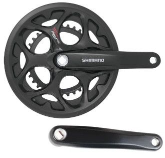 Система Shimano A070, Tourney, 170 мм, 50-34T, кв., с защ., EFCA070C04X