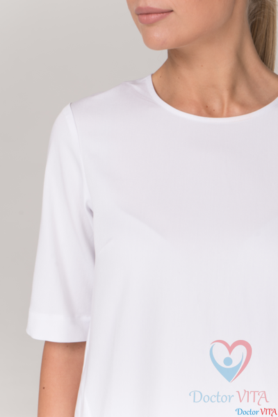 ТУНИКА МЕДИЦИНСКАЯ DR.SUPER "HELEN" БЕЛАЯ