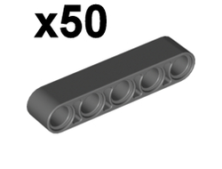 Technic, Liftarm Thick 1 x 5, Dark Bluish Gray (32316 / 32316199 / 4210686)