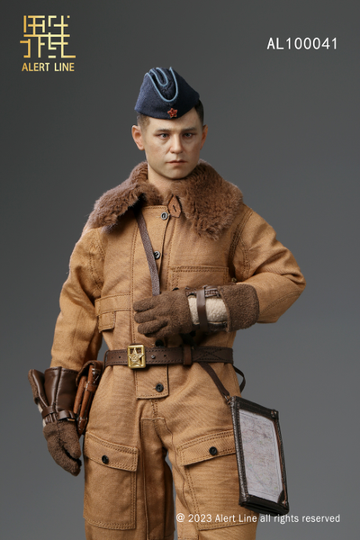 Александр Покрышкин, советский летчик-ас - КОЛЛЕКЦИОННАЯ ФИГУРКА 1/6 Soviet Air Force Ace Pilot (AL100041) - Alert Line