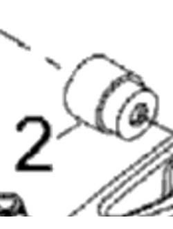 Втулка лыжи оригинал BRP 605348392 для BRP LYNX/Ski-Doo