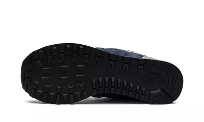New Balance 574 Navy Grey с мехом