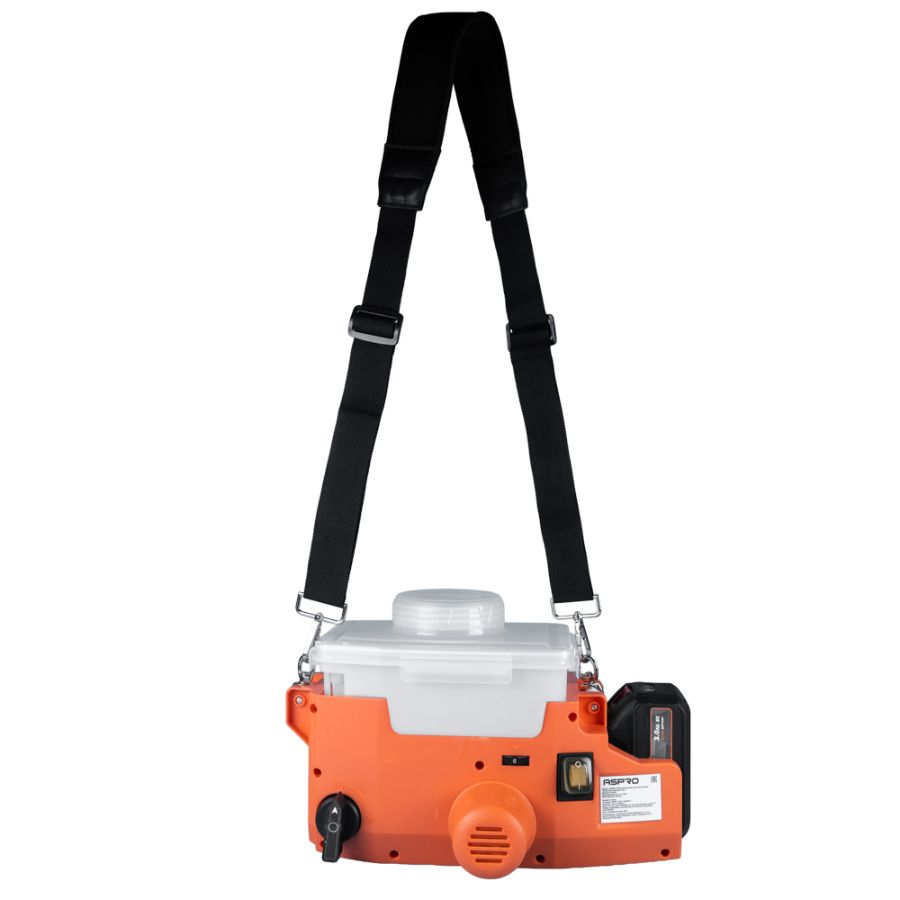 ASPRO JET 1000 аккумуляторный краскопульт - ремень на плечо