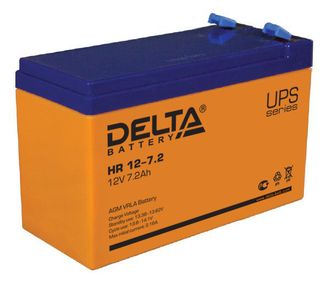 AGM аккумулятор Delta HRL 12-7,2 (12 В, 7,2 А*ч)