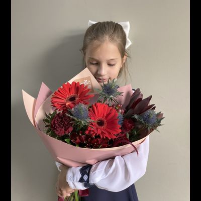 Букет цветов для учителя / воспитателя № 808
