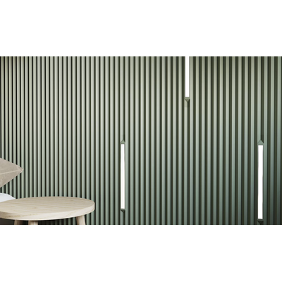 Гипсовая панель ZIGZAG BIG + LED артикул М-0076