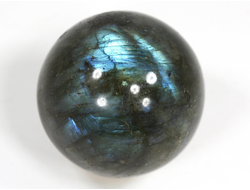 Шар Лабрадорит, Мадагаскар (43 мм, 95 г) №35335