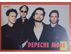 Depeche Mode Музыкальные открытки, Original Music Card, винтажные почтовые открытки, Intpressshop