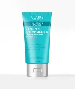 Claire Microbiome Balance Крем-Гель для умывания для сухой и чувствительной кожи, 150мл