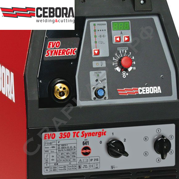 Полуавтомат для MIG/MAG сварки Cebora EVO 350 TC Synergic
