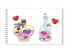 Альбом для рисования #12 на День влюблённых, 14 февраля