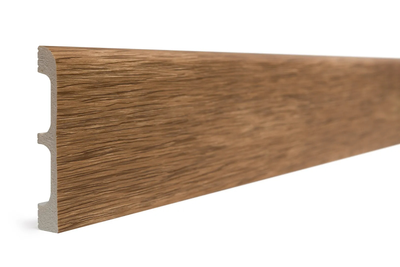 Напольный плинтус Decor-Dizayn 706-83SH, влагостойкий, ударопрочный, 2,4 метра