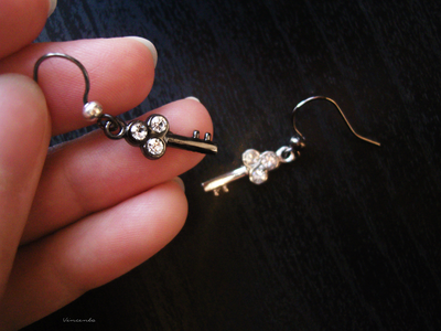 Миниатюрные серьги "Свет Вечерней и Дневной звёзд"