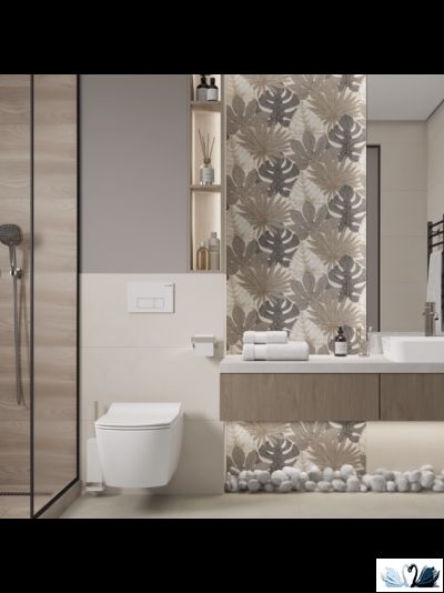 Керамогранит Laparet Evolution Blanco Кarving MR 59,5 х 59,5 см белый матовый