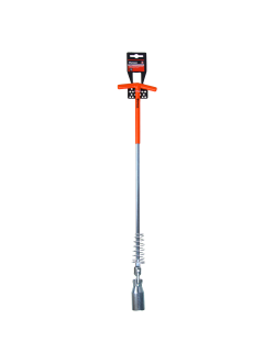 ЕРМАК X-PRO Ключ свечной карданный с резиновой вставкой 21x500мм