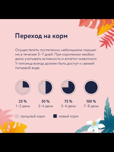 Florida (Флорида) влажный корм (пауч) для стерилизованных кошек, индейка в желе 85 г