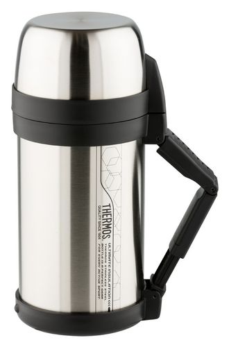 Термос THERMOS FDH Stainless Steel Vacuum Flask, 1.4л, стальной/ черный