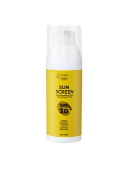 Mi&Ko Крем для лица и тела солнцезащитный SPF30 «Sun Screen», 50 мл