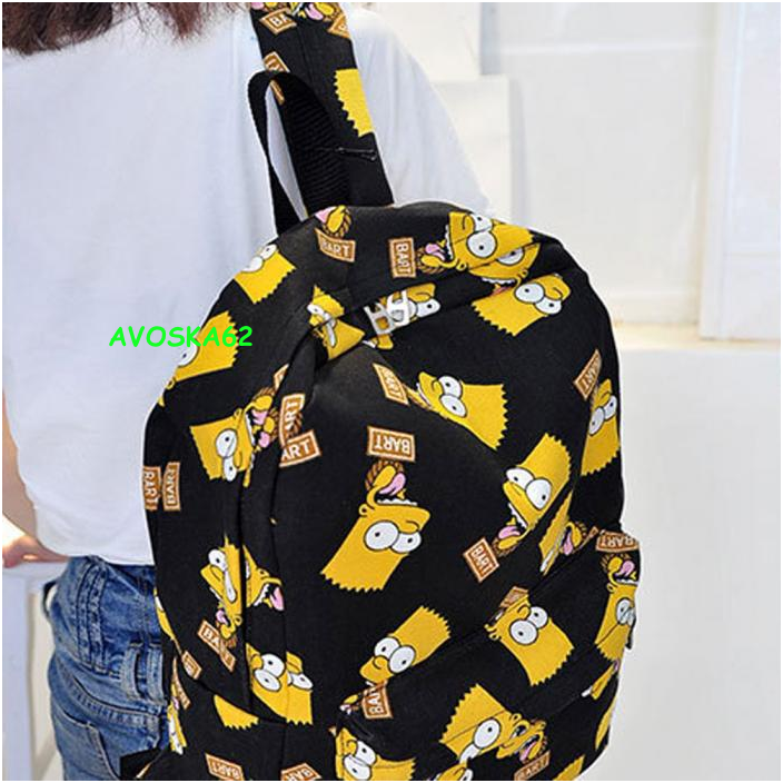 ryukzak s bartom simpsonom ryukzaki s