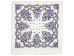 Павловопосадский платок Аромат лета 1432-2