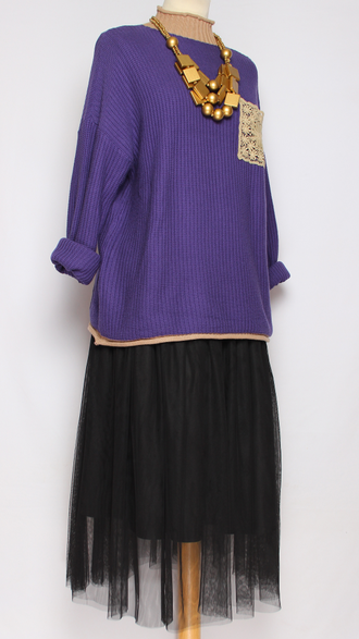 ЮБКА "СЕТКА" чёрная