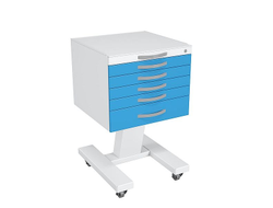 Столик медицинский подкатной ССМ-5.0 с центральным замком