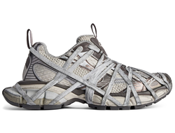 Кроссовки Balenciaga 3XL Extreme Lace Trainers Brown Grey Beige