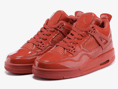 Nike Air Jordan 4 Retro Red (Красные) Арт 4 сбоку