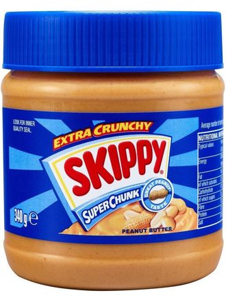 Арахисовая паста SKIPPY Пинат Батер Супер чанки 340 гр (12 )