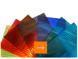 Цветной сотовый поликарбонат