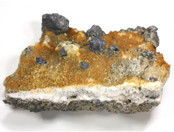 Галенит, флюорит, кварц, Россия, Адыгея (145*113*60 мм, 771 г) №29469