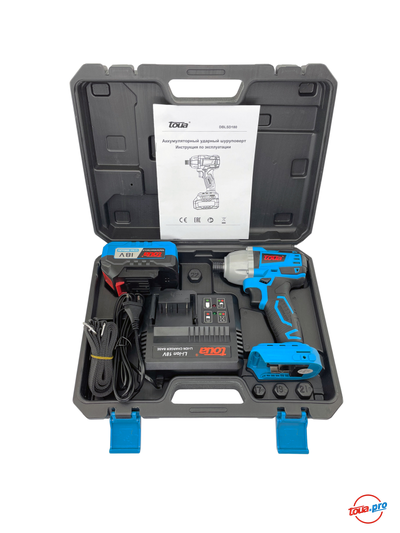 Аккумуляторный ударный винтоверт Toua DBLSD180-1
