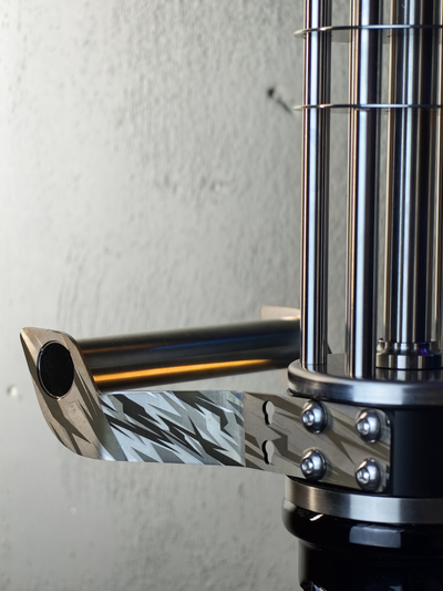MICROGUN HOOKAH SILVER