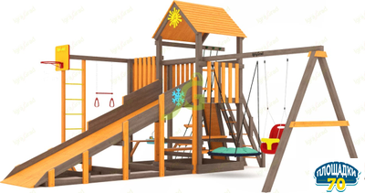 Всесезонная площадка IgraGrad С с балконом мод.1 SF