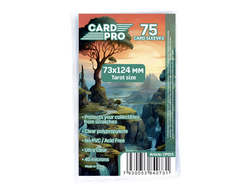 Протекторы "Card-Pro" Tarot size 73x124 мм. для настольных игр (75 шт.)