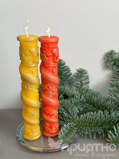 НОВОГОДНЯЯ СВЕЧА "ЗОДИАК"