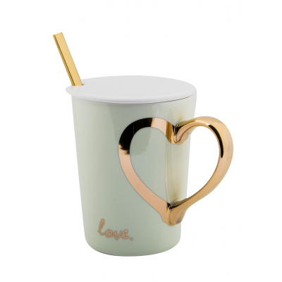 Кружка Для любимых с ложкой, 300мл