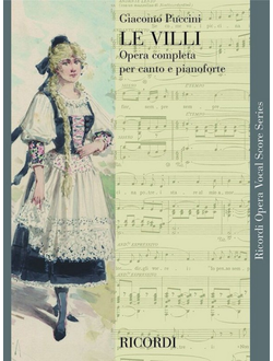 Puccini, Giacomo Le villi Klavierauszug (it)