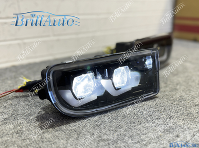 Противотуманки Land Cruiser 100 яркие с линзами