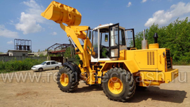 Фронтальный погрузчик Амкодор 342В после капитального ремонта