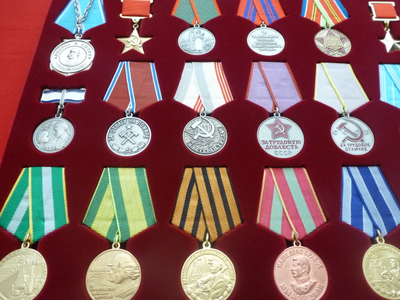 "Медали СССР в планшете" 2-я часть. Муляжи высокого качества!