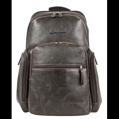 Кожаный рюкзак Bertario brown (арт. 3102-04)