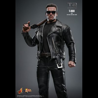 Терминатор Т-800 (Арнольд Шварценеггер, "Терминатор 2: Судный День") - Коллекционная фигурка 1/6 Terminator 2: Judgment Day (2.0) (MMS795) - Hot Toys