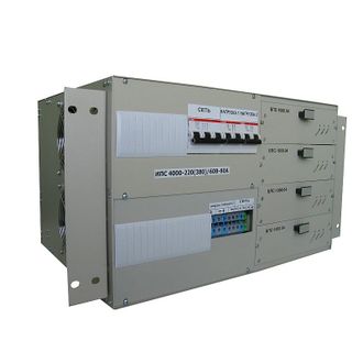 ИПС 4000-220(380)/110В-50А 4/4(1000) 6U LAN Форпост