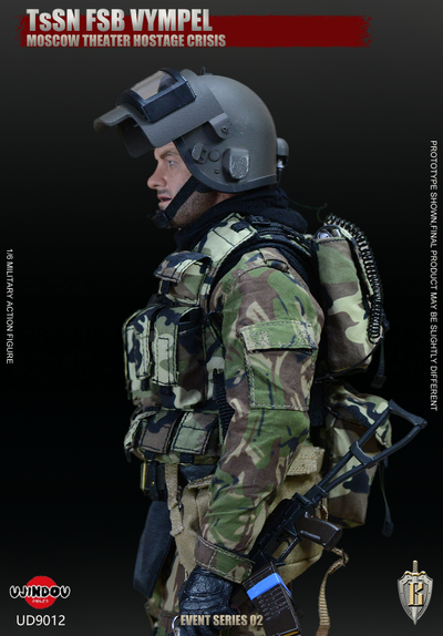 Боец спецназа "Вымпел" ЦСН ФСБ России - КОЛЛЕКЦИОННАЯ ФИГУРКА 1/6 scale TsSN FSB - Moscow Theater Hostage Crisis (UD9012) - UJINDOU