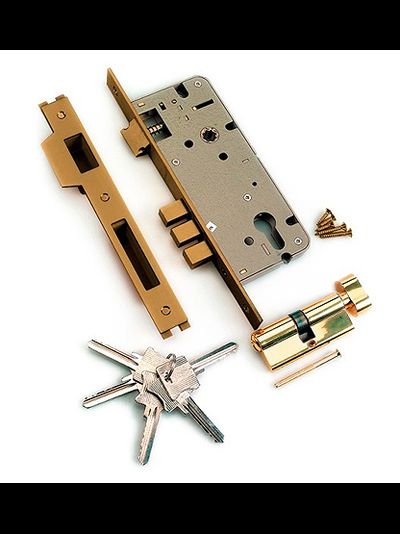 Archie Замок с защелкой L01-45-70 TR AB/ACF античная бронза кофе