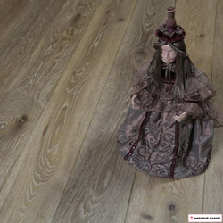 Массивная доска Дуб Брест в интерьере