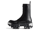 Balenciaga Bulldozer Lace-Up Matte Black