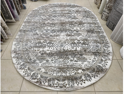 КОВЕР VALENCIA S172 CREAM/GREY / 2.4*3.4 М OVAL